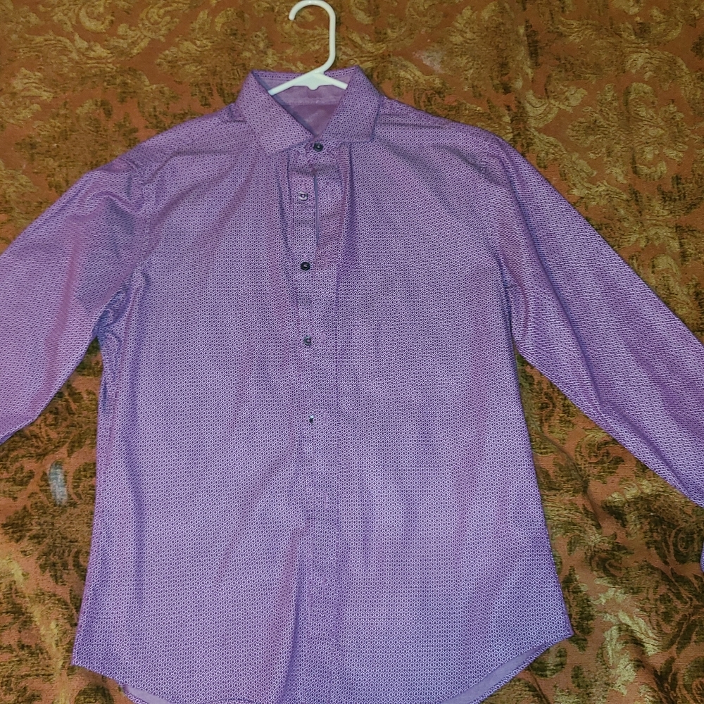 Mens reversible button up shirt